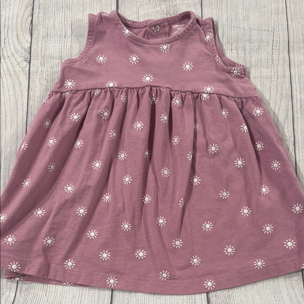 Carter's Baby Girls Lilac Sleeveless Sundress